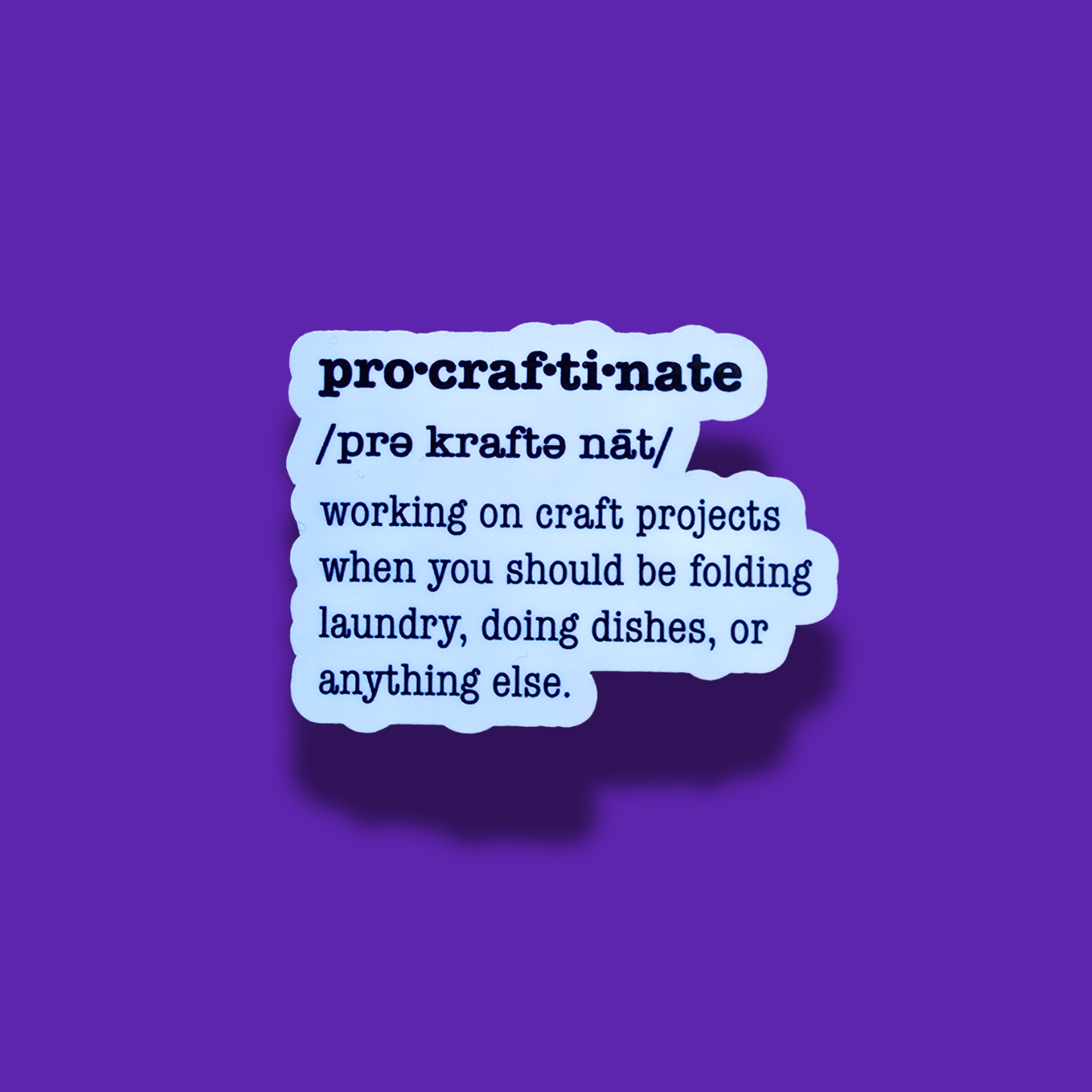Pro-Craftinate