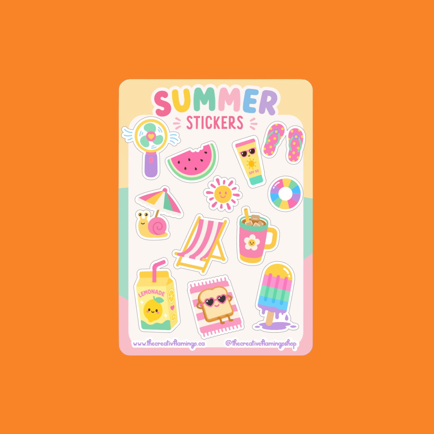 Summer Sticker Club