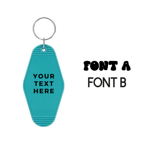 Custom Retro Keychain