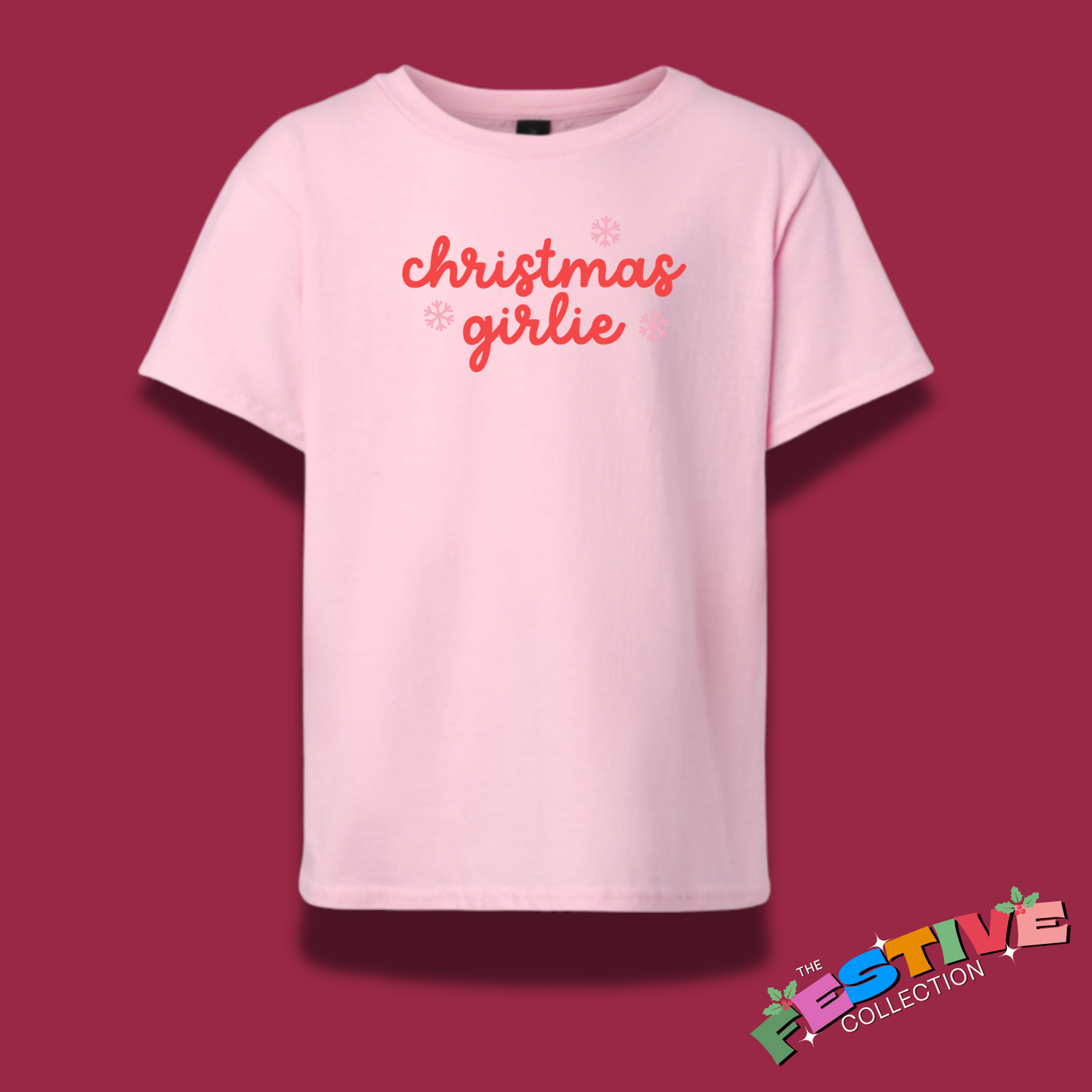 Christmas Girlie T-Shirt
