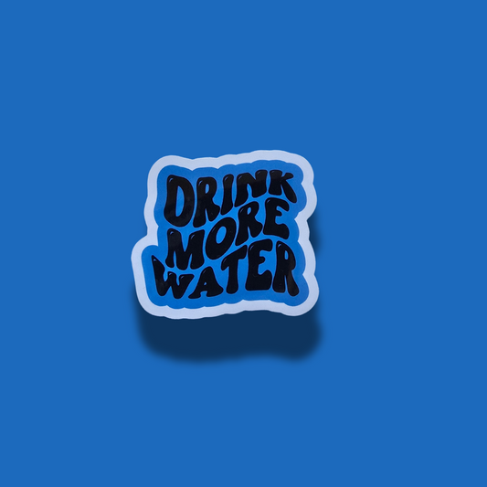Drink More Water Sticker