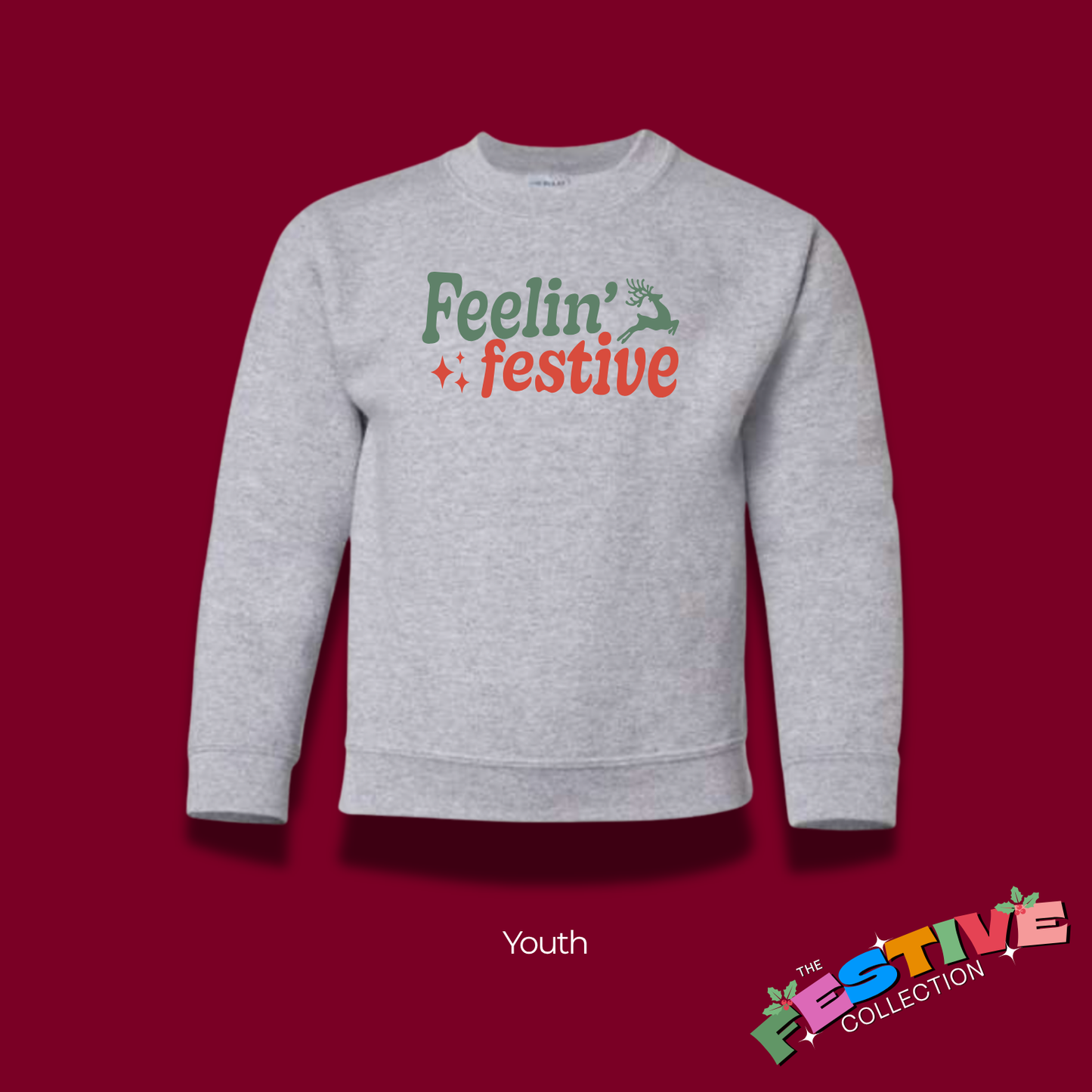 Feelin' Festive Crewneck