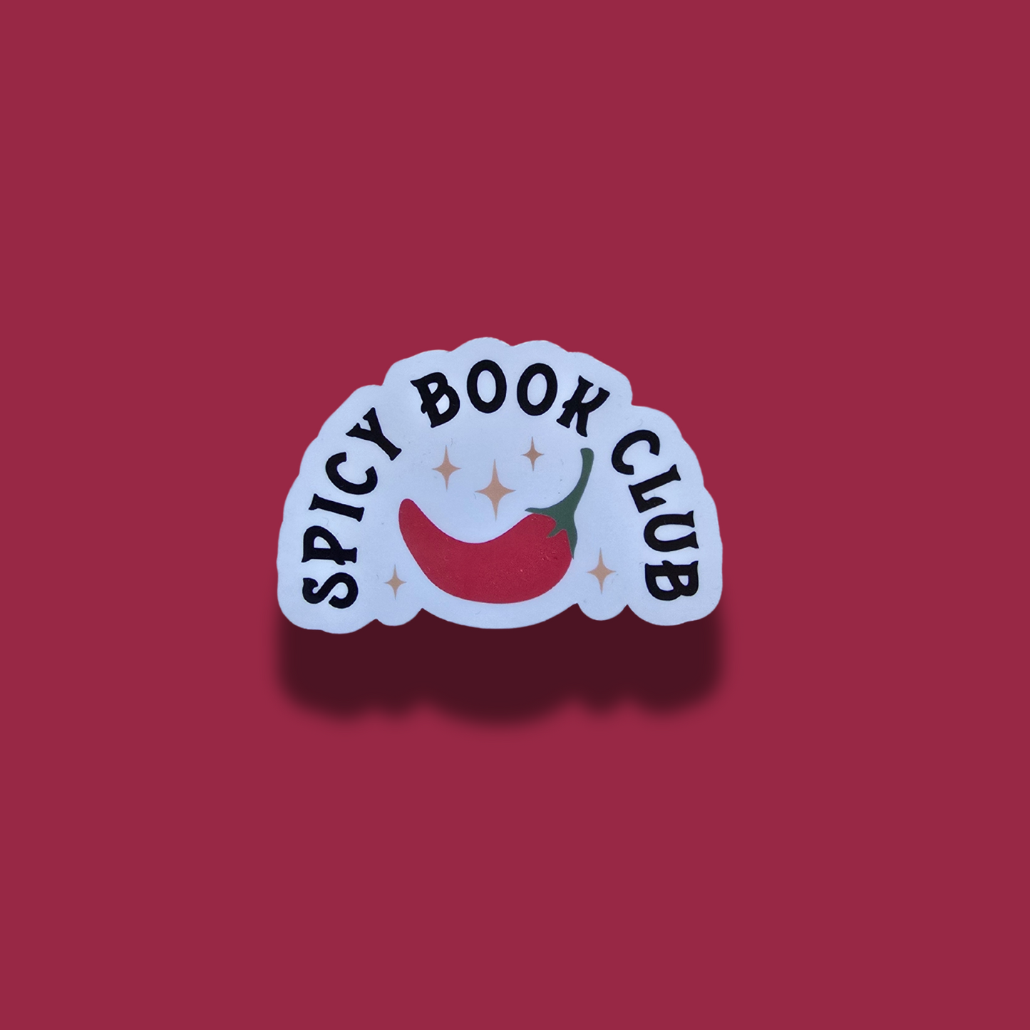 Spicy Book Club Sticker