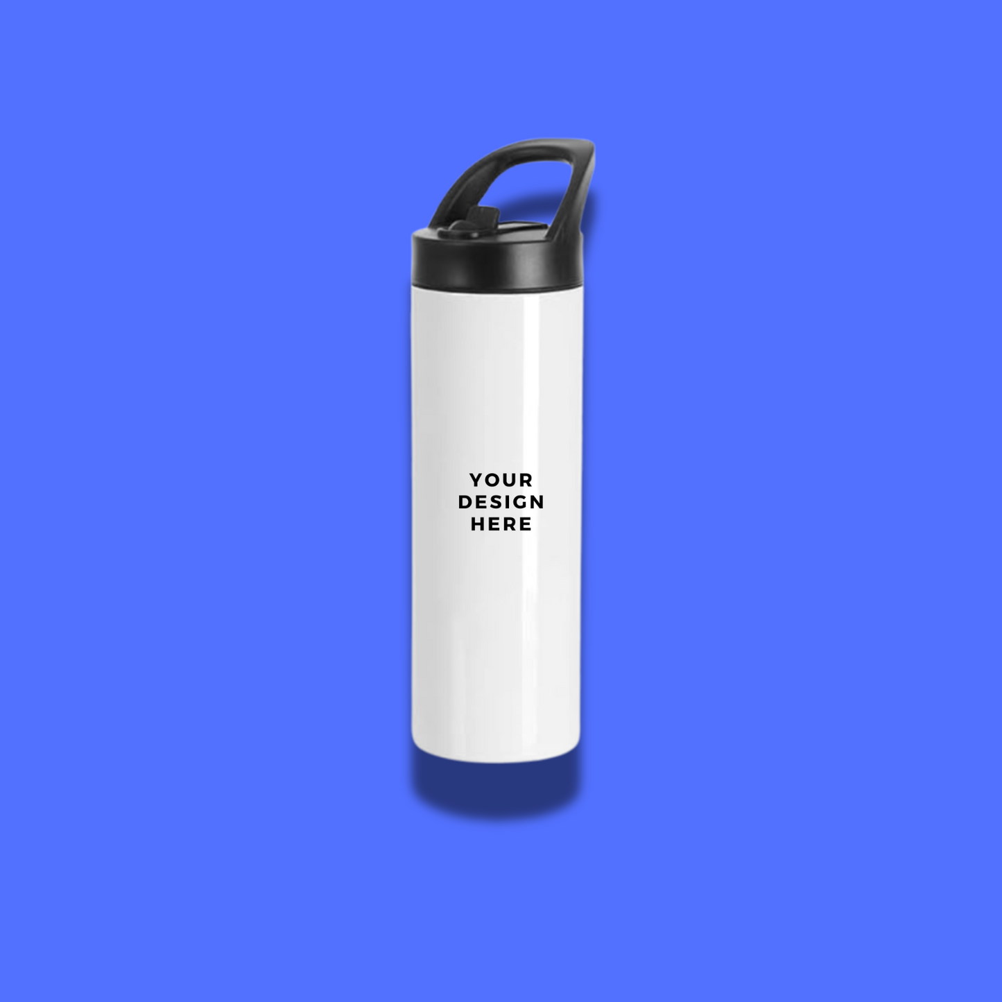 Custom Stainless Steel Water Bottle (20oz) - Sublimated Design