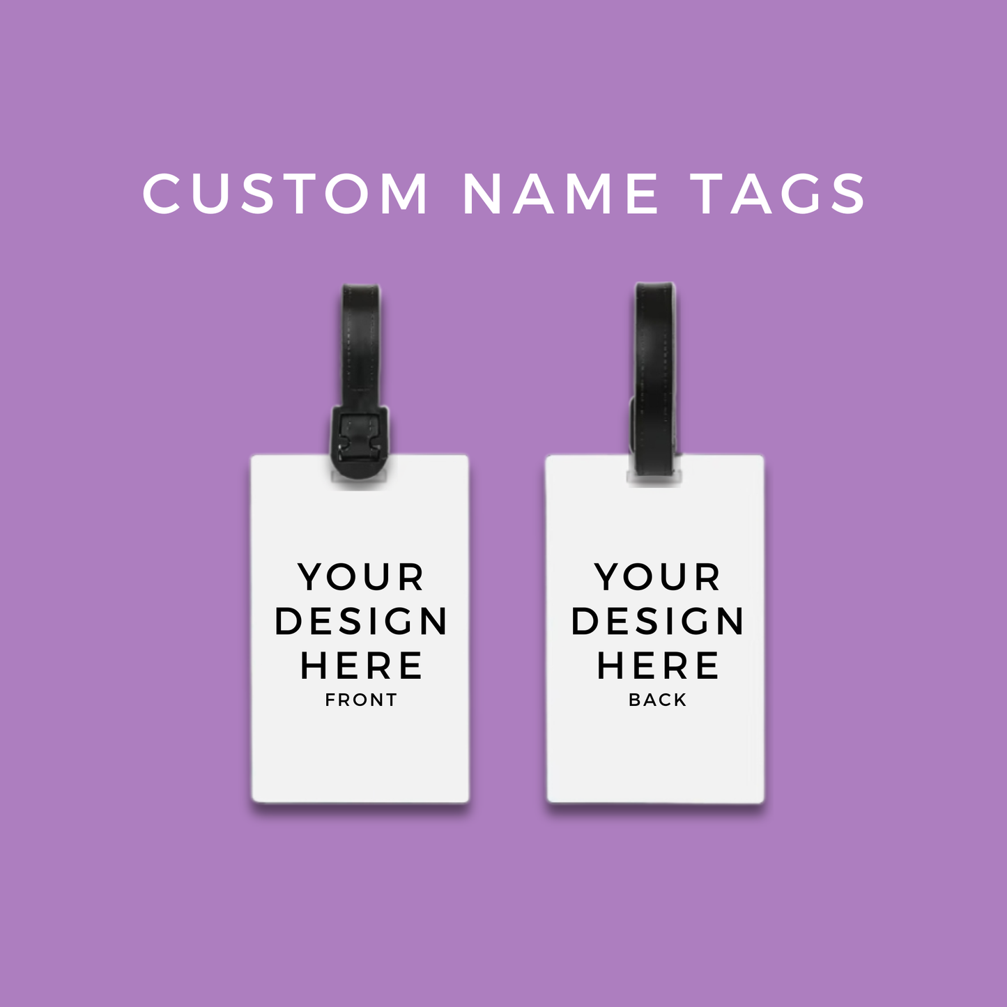 Personalized Bag Tag | Double-Sided Custom Tag