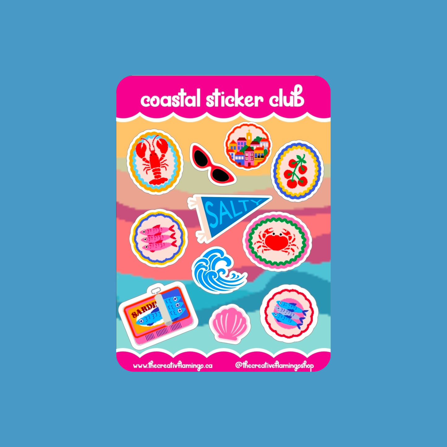 Coastal Sticker Club