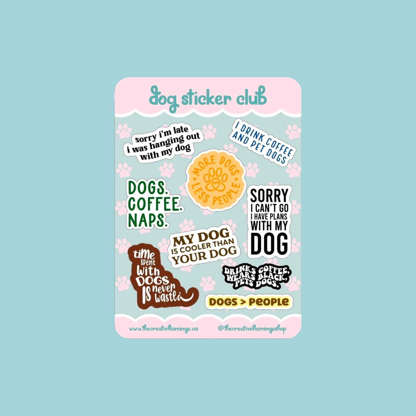 Dog Sticker Club