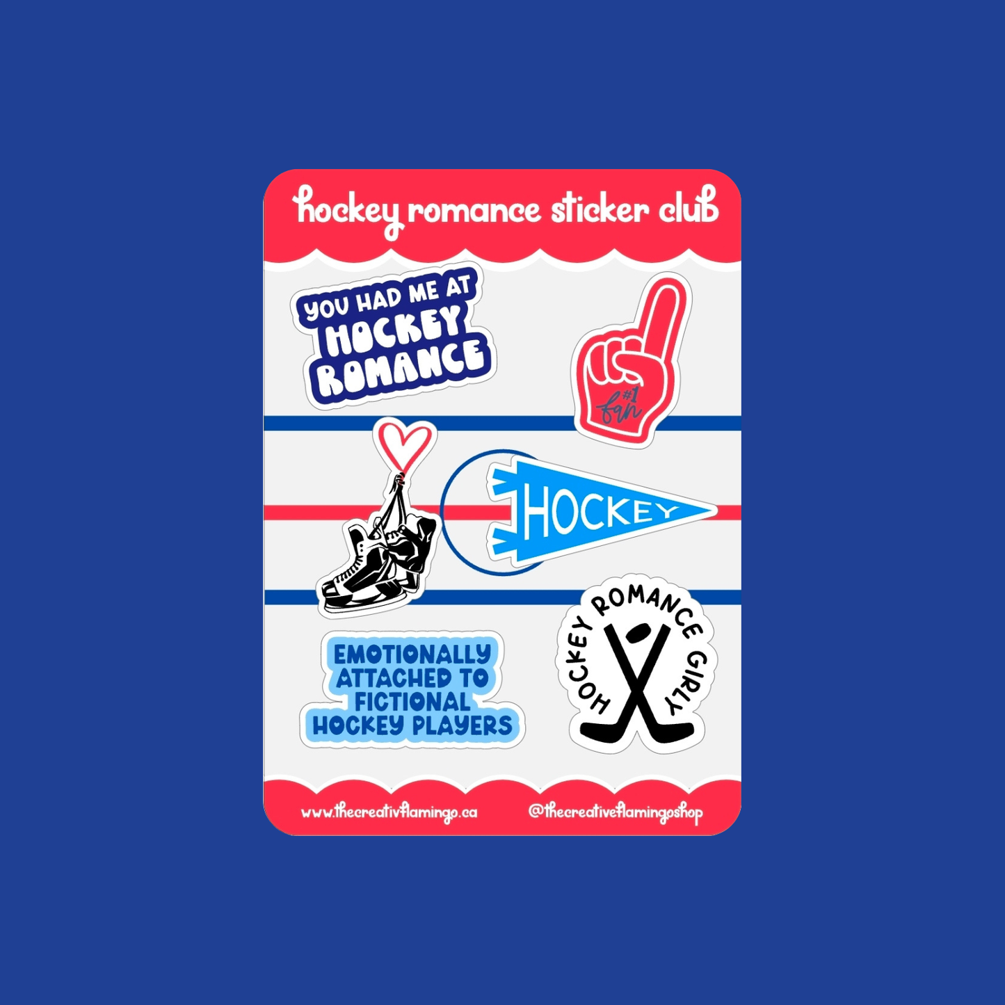 Hockey Romance Sticker Club