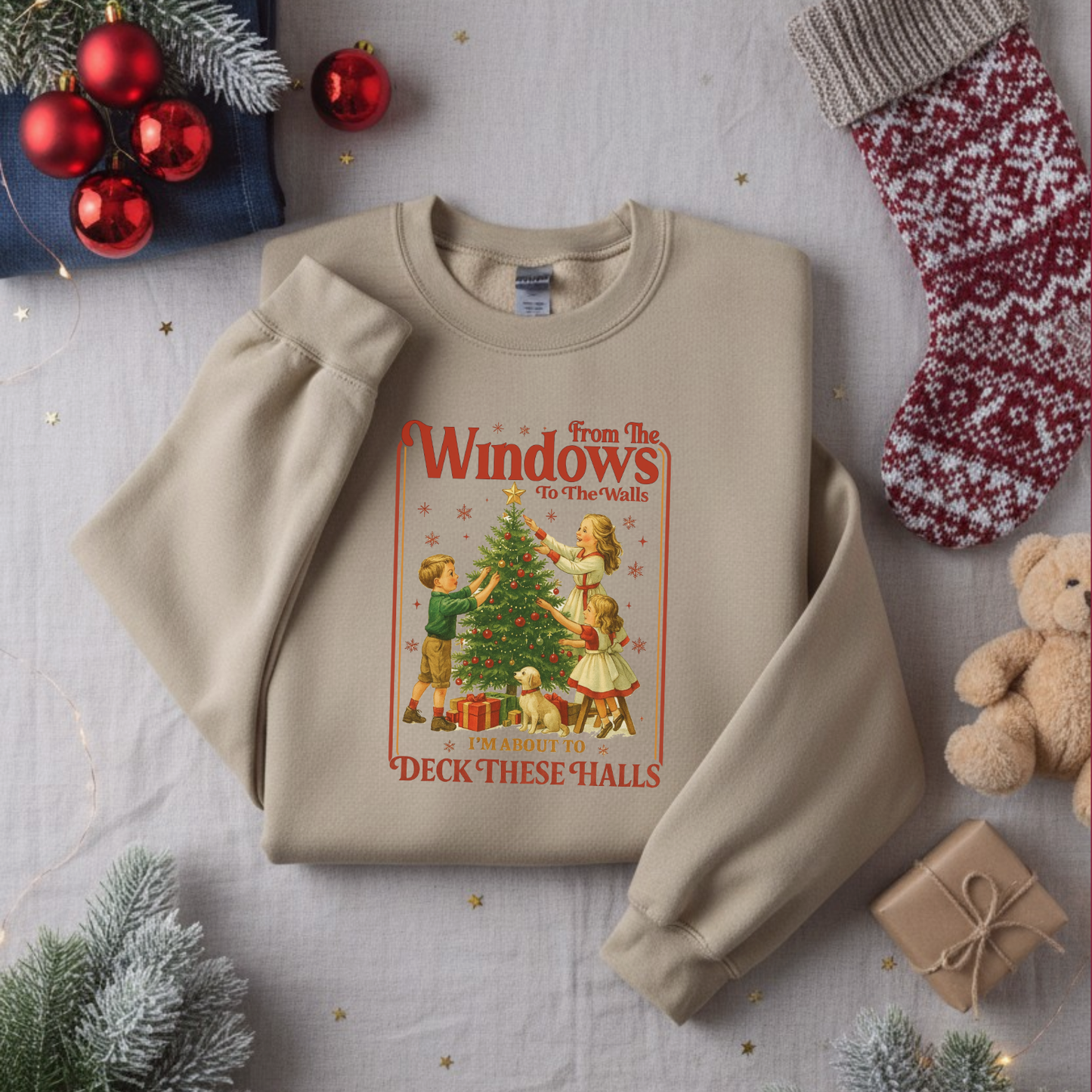 Deck These Halls Crewneck